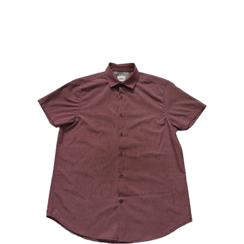 Essex Crossing geometric shirt Mens Size Small Stretch L28"×W20" (40"total.)
